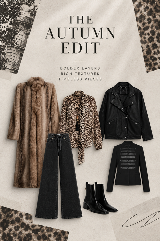 Autumn Edit, Bolder Layers, Rich Textures, Timeless Pieces