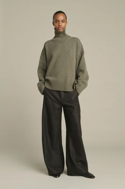 SOEUR William Pullover Sweater Heather Grey