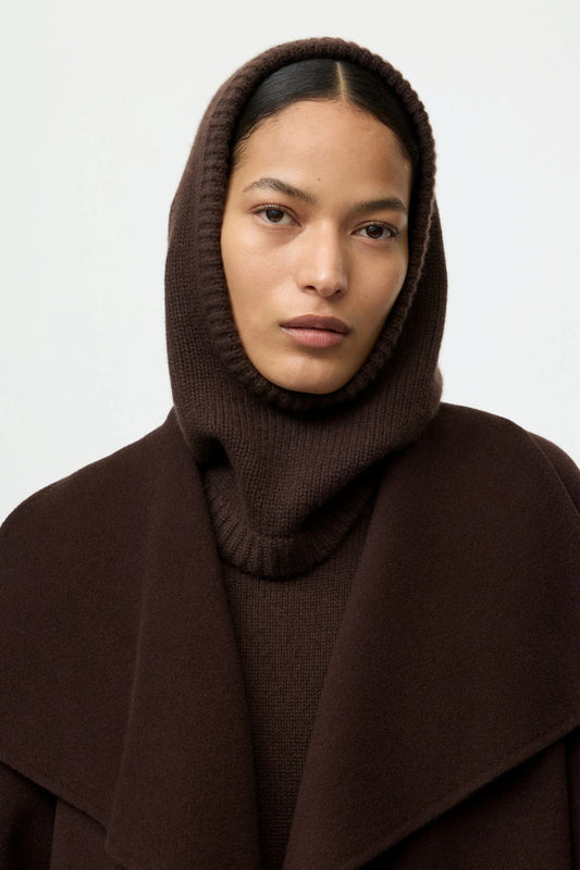 Soft Goat Balaclava Mocha