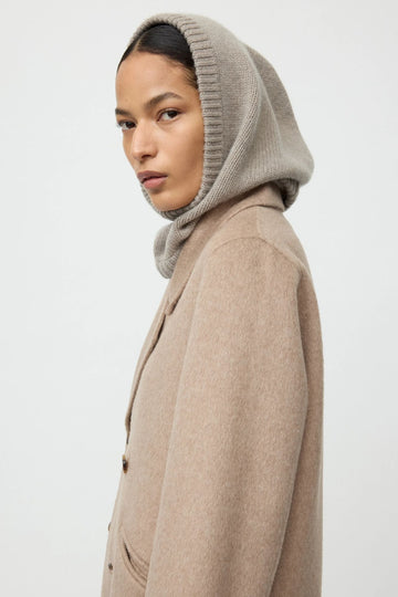 Soft Goat Balaclava Griege