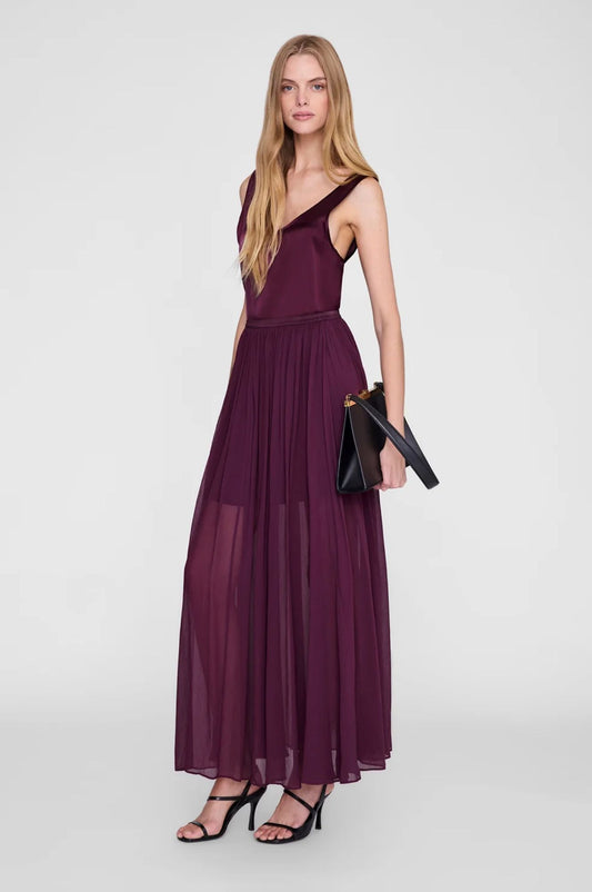 Anine Bing Clementine Skirt Fig