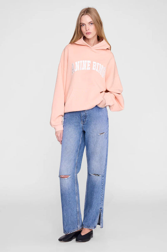 Anine Bing Harvey Sweatshirt Coral Pink