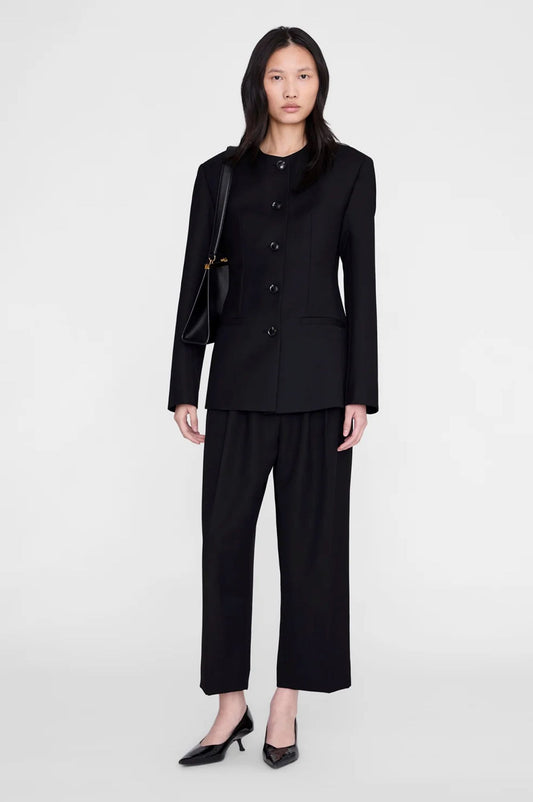 Anine Bing Huda Blazer Black