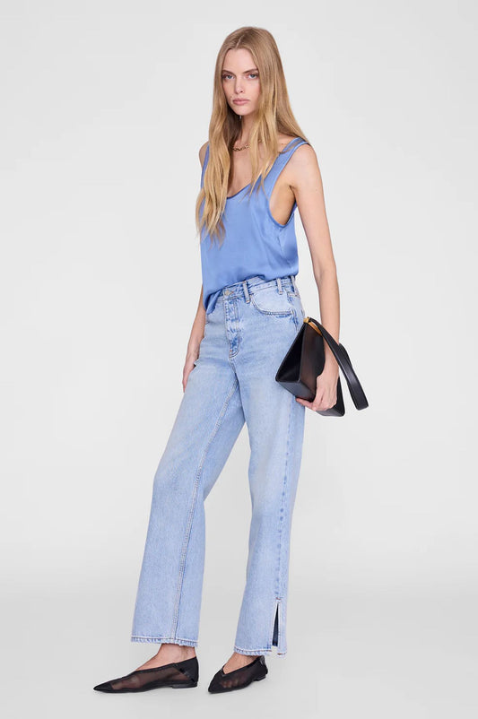 Anine Bing Lea Top Storm Blue