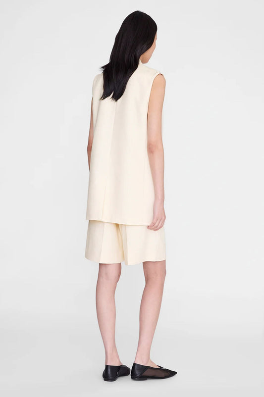 Anine Bing Sara Vest Cream