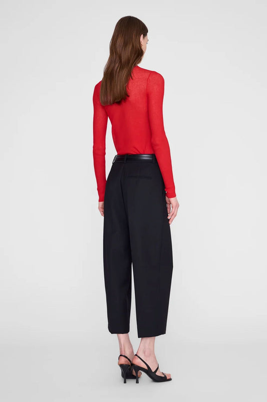 Anine Bing Tiana Sweater Tango Red