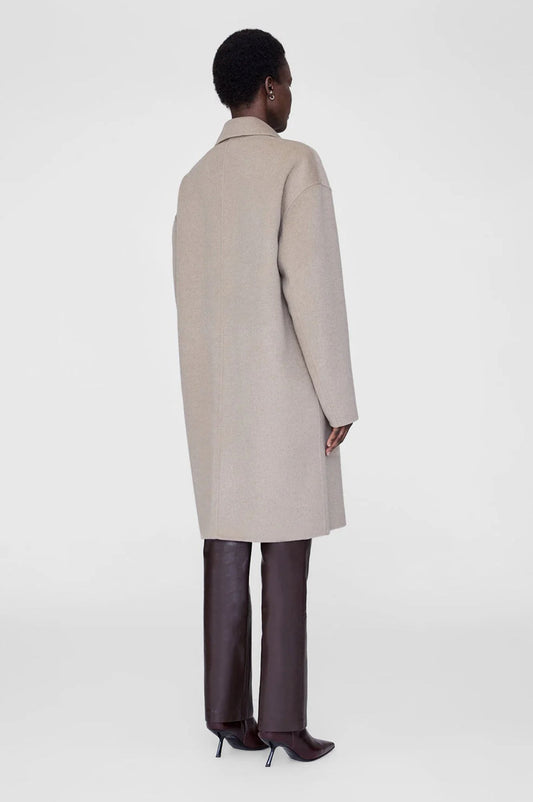 Anine Bing Portia Coat Oatmeal