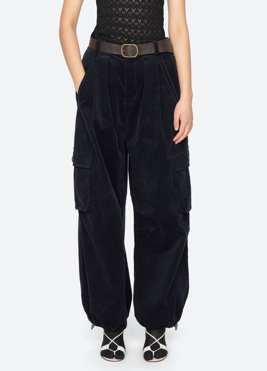 Sea NY Garret Corduroy Pant Navy