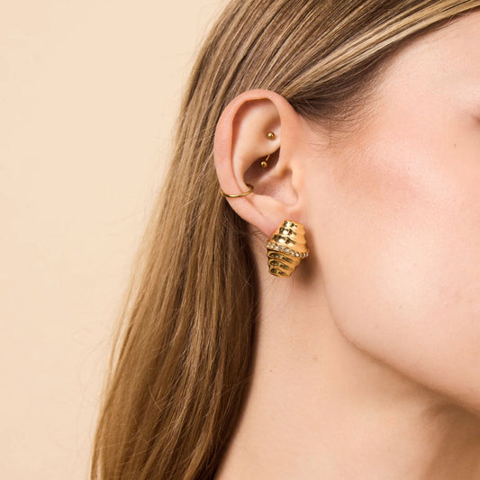 By Alona Madeline Earrings Gold