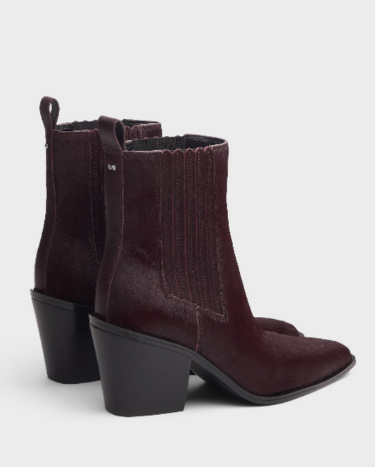 Rag & Bone Newbury Leather Chelsea Boot Dark Brown