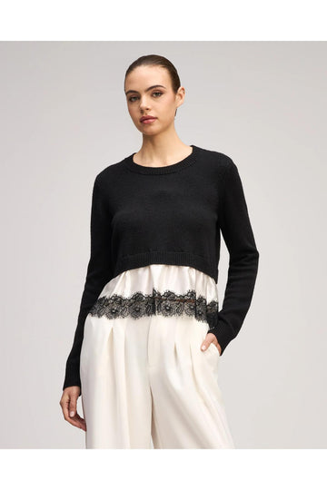 Cinq à Sept Zyla Pull Over Black