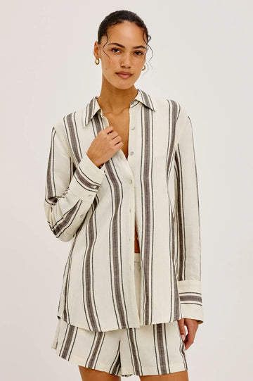 Rails Knox Shirt Sequoia Stripe
