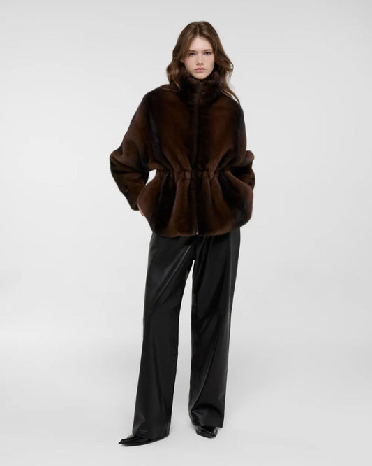 DUCIE Kai Fur Jacket Coco