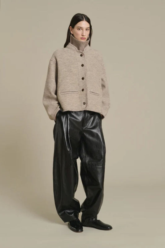 Soeur Olympe Jacket Beige Grey