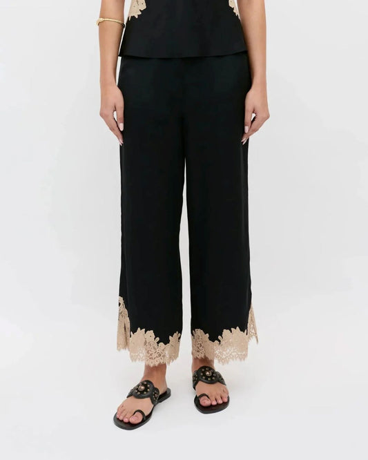 Rixo Marcela Trouser Black