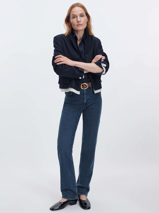 Rag & Bone Harlow Straight Jeans Catskill