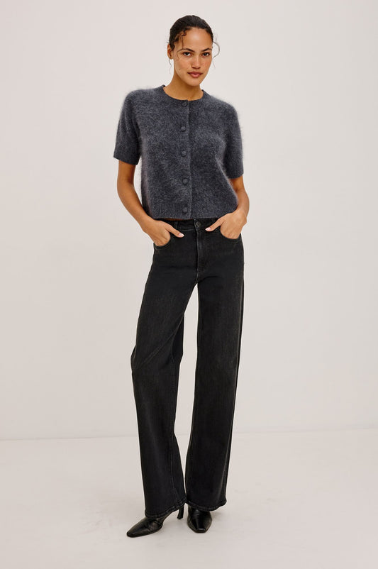 Rails Roman Sweater Charcoal