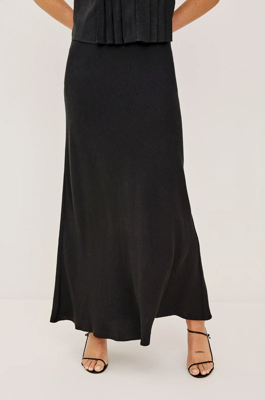 Rails Romina Linen Skirt Black