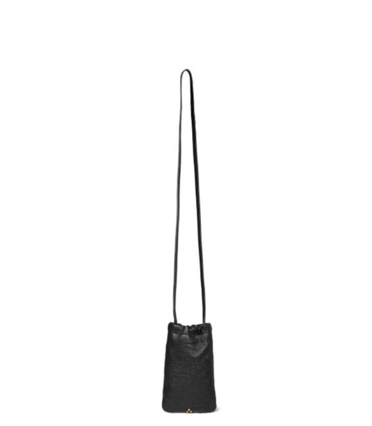 Jerome Dreyfuss Gordi Mobile Bag Noir Grainé
