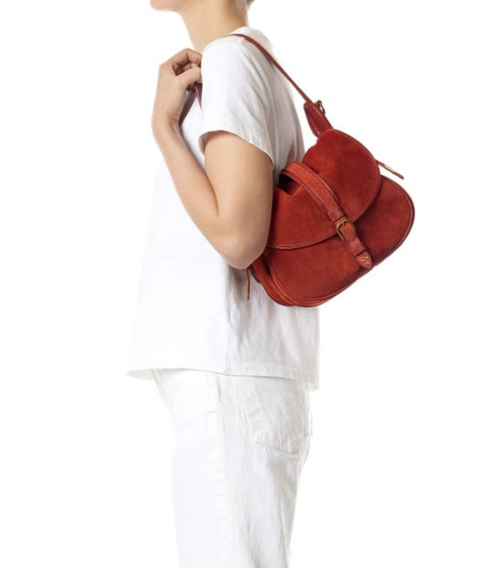 Jerome Dreyfuss Gildas Rouille Split Suede