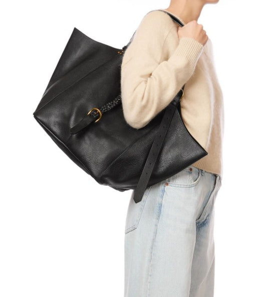 Jerome Dreyfuss Joseph M Bag Noir Brass