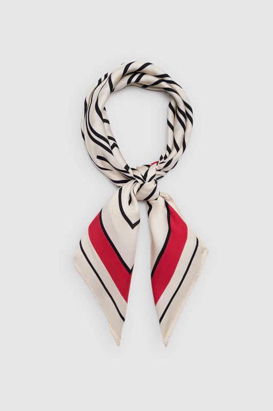 Anine Bing York Scarf Tango Red