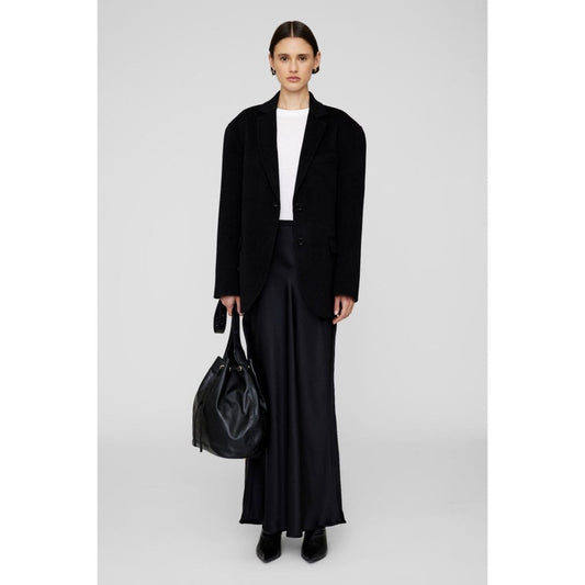 Anine Bing Bar Silk Maxi Skirt