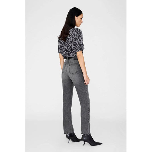 Anine Bing Cohen Tee Grey Leopard
