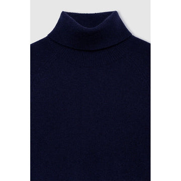 Anine Bing Jackson Turtleneck Sweater Midnight Blue