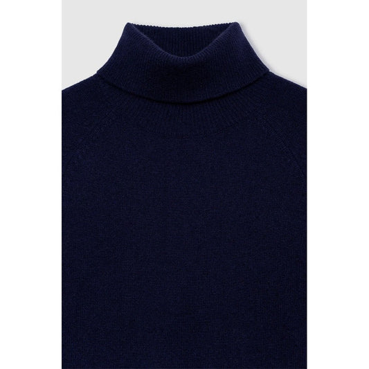 Anine Bing Jackson Turtleneck Sweater Midnight Blue