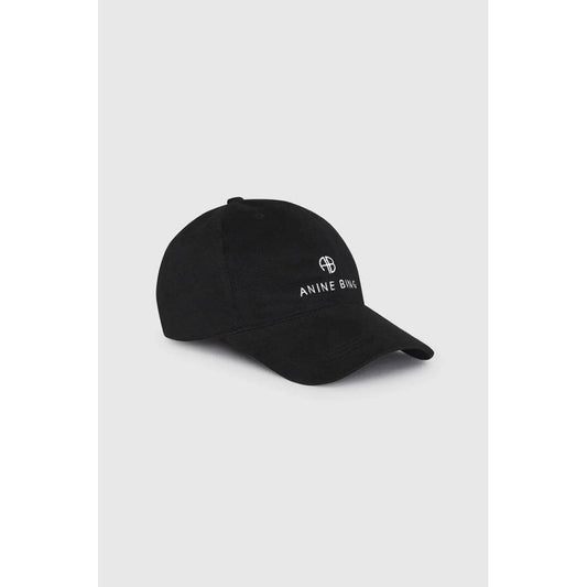 Anine Bing Jeremy Baseball Cap Black Denim