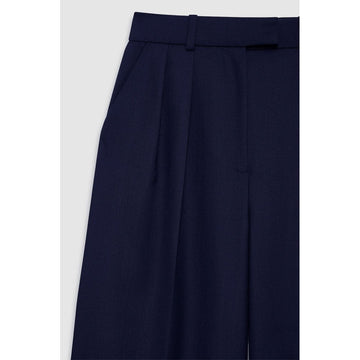 Anine Bing Lou Trousers Midnight Blue