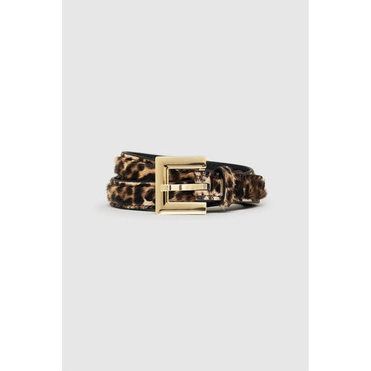 Anine Bing Nicola Belt Leopard