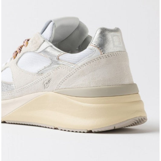 D.A.T.E Fuga 20 Dragon Sneakers White-Sliver
