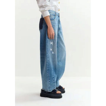 Essentiel Antwerp Jubileum Barrel Leg Jeans Quiet Pool