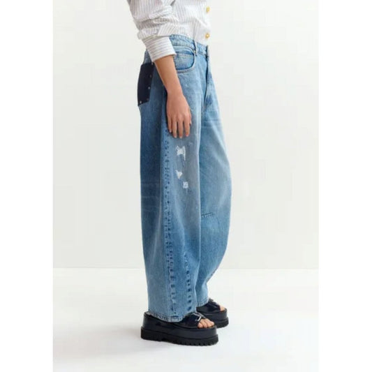 Essentiel Antwerp Jubileum Barrel Leg Jeans Quiet Pool