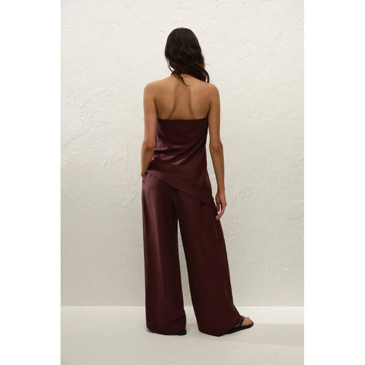 Faithfull The Brand Astrid Pant Port