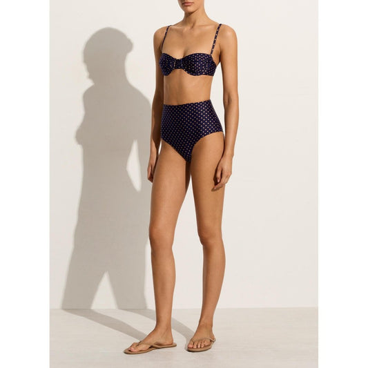 Faithfull The Brand Reyes Bikini Bottoms Ludovica Polka Dot