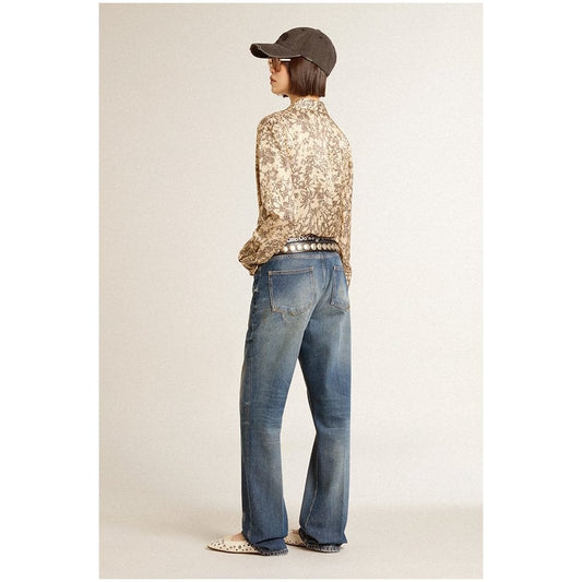 Golden Goose Journey Norma Destroyed  Denim Pants