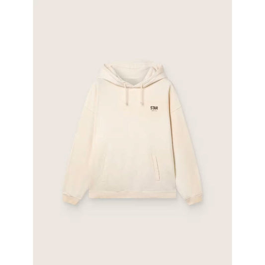 Golden Goose Oversized Star Hoodie Cream