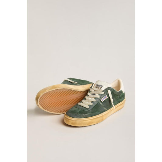 Golden Goose Soul Star Upper Suede Green/Milk
