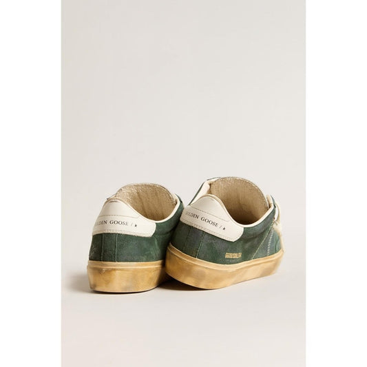 Golden Goose Soul Star Upper Suede Green/Milk