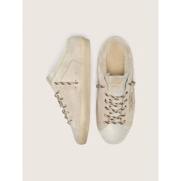 Golden Goose Super Star Suede Upper Laminated Star Shearling Lining