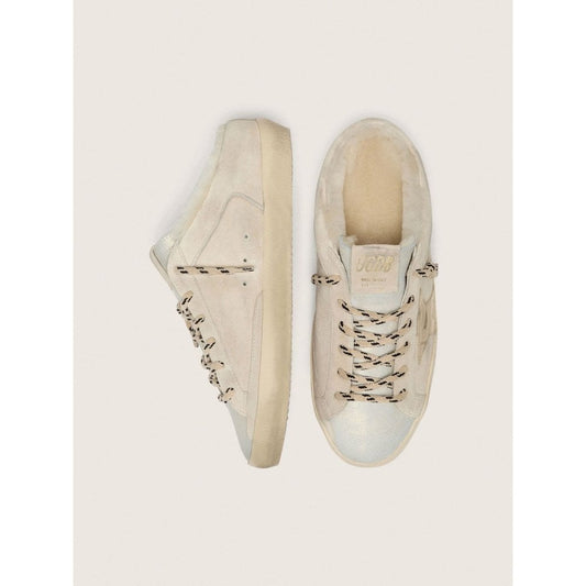 Golden Goose Super Star Suede Upper Laminated Star Shearling Lining