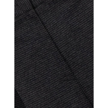 Harris Wharf Double Pleats Trousers Micro Tattersall