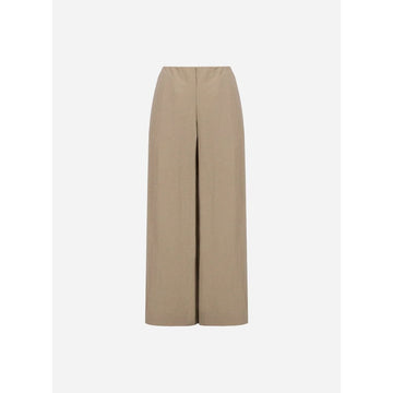 Harris Wharf Flared Trousers Rayon Dove