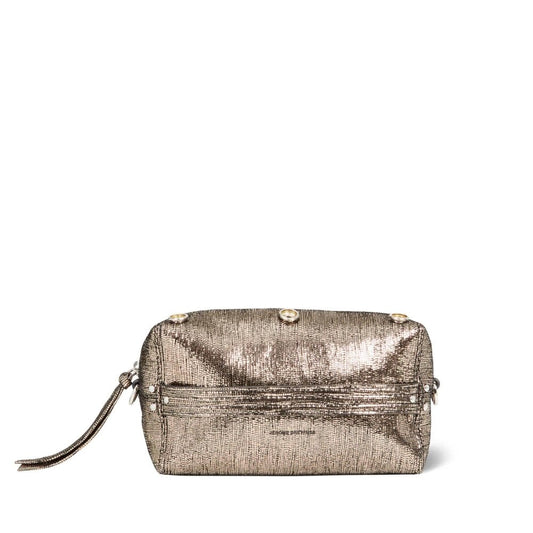 Jerome Dreyfuss Lucky Pochette Lame Champagne