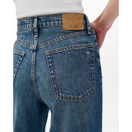 Rag & Bone Andi Ankle Wide-Leg Jeans Declan