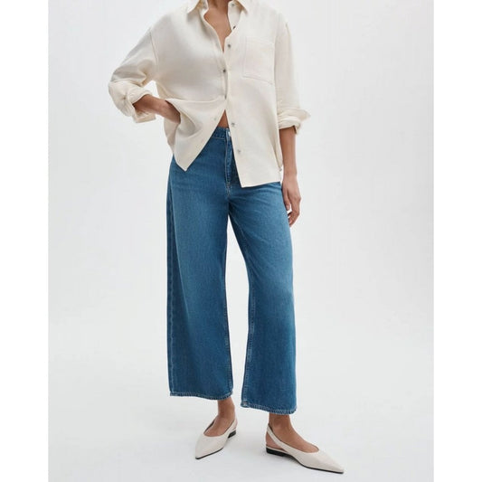 Rag & Bone Andi Wide-leg Ankle Jeans Millerton