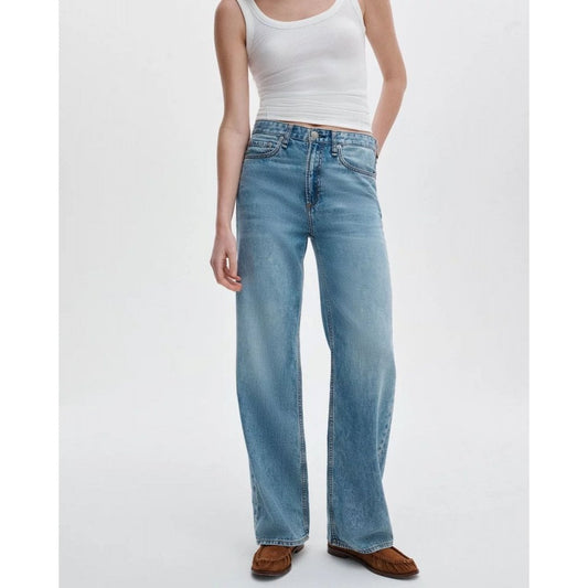 Rag & Bone Logan Wide-Leg Jeans Audrey